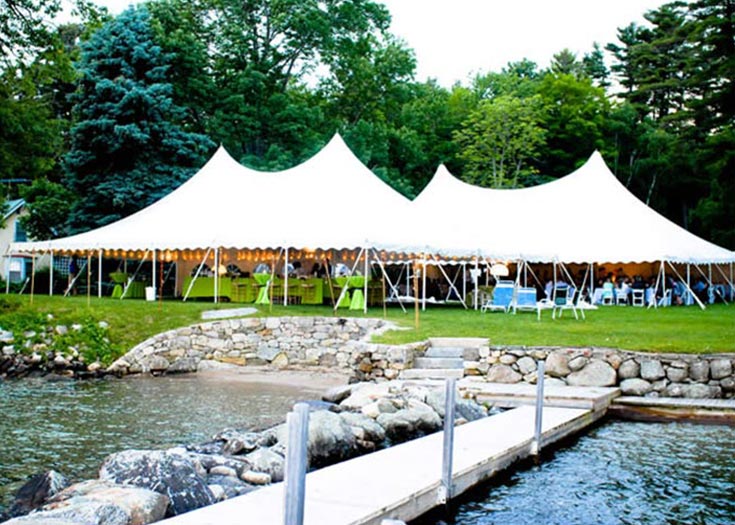 Perimeter String Tent Lighting Decorative Tent Lighting