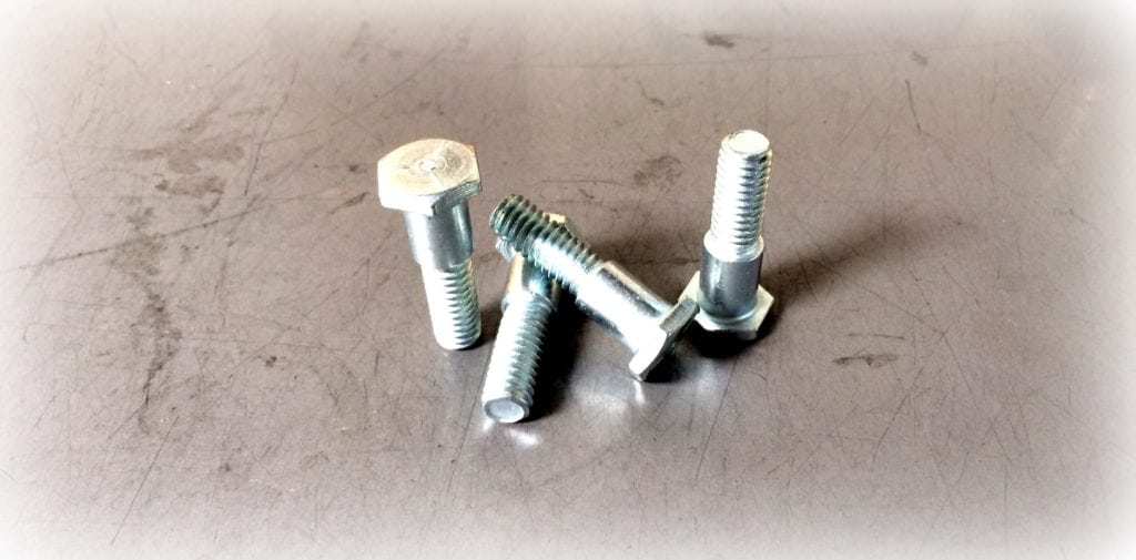 Custom Shoulder Bolts In Grade 5 Zinc Plated Material Custom Fastener And Hardware Supplier