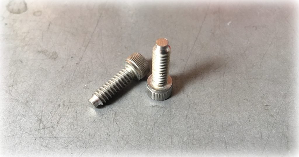 Custom Dog Point Screws 10/24 X 5/8 Socket Head Cap Screws In 188