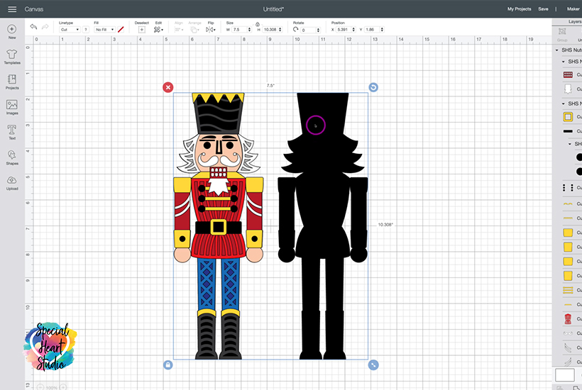 3D Nutcracker Svg File 187+ SVG File for Silhouette