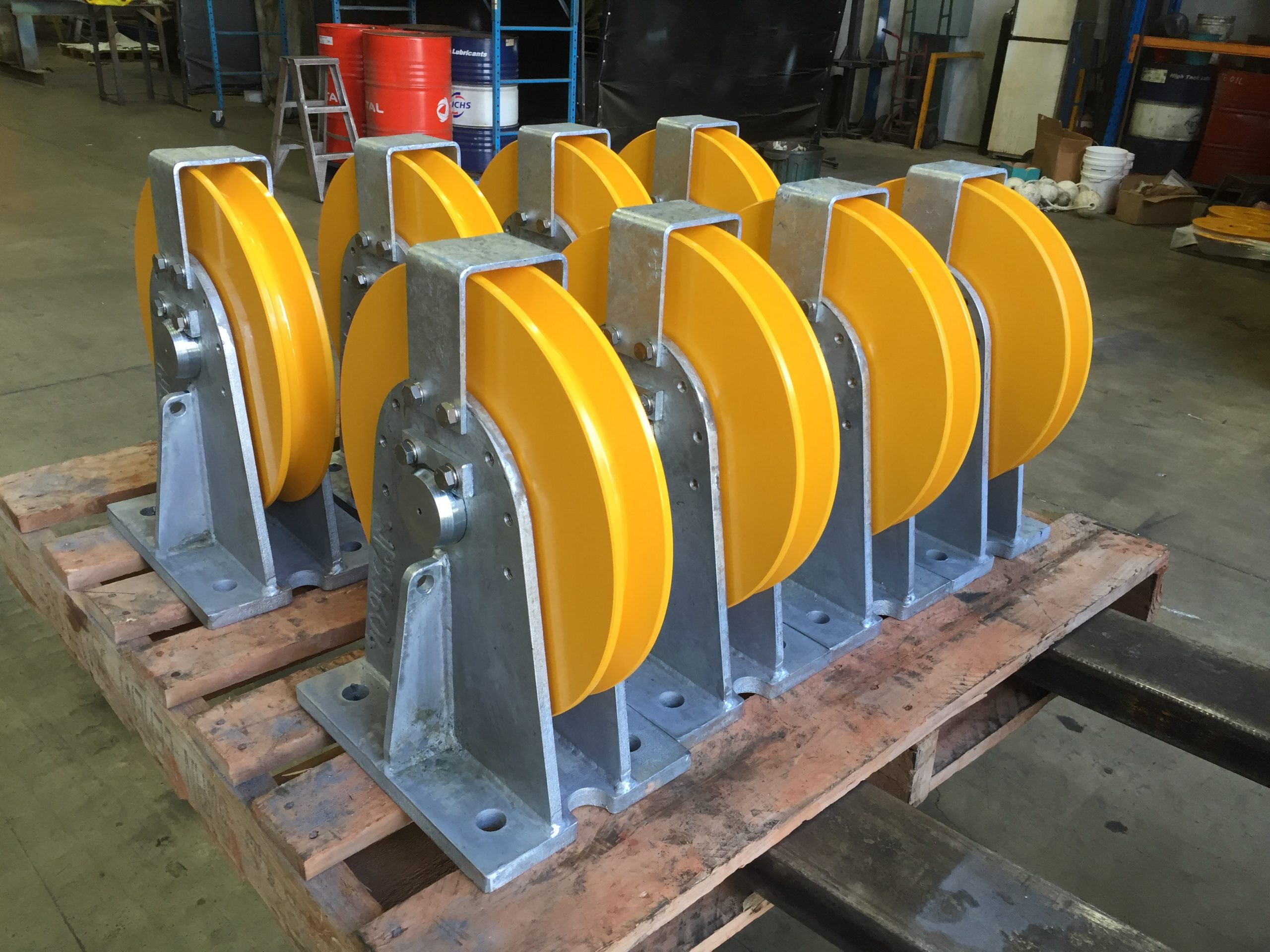 Conveyor Takeup Sheaves Specialised Machinery Company