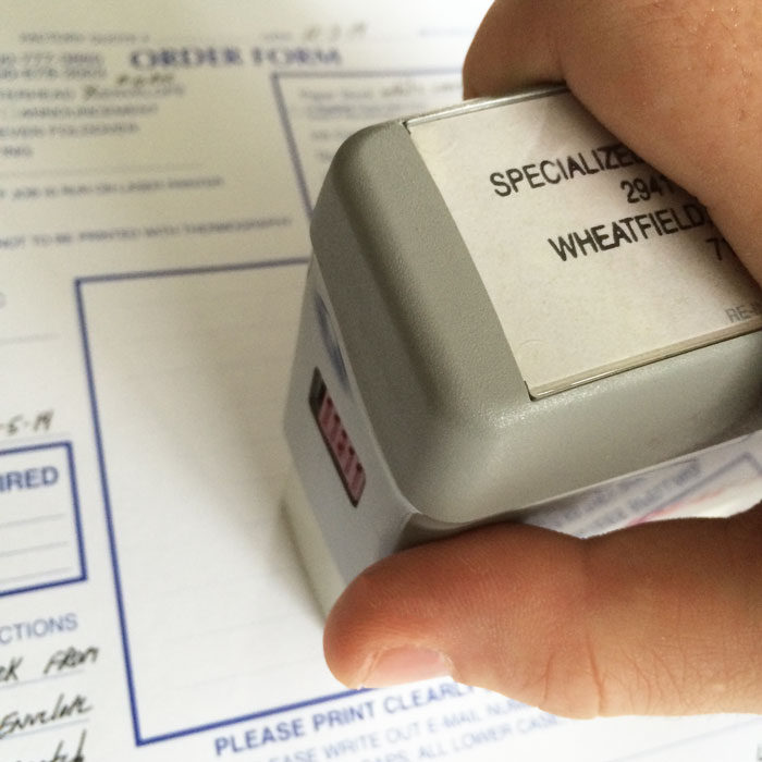 Self Inking Stamps Signature Stamps Specialized Forms