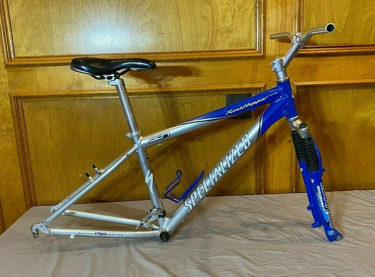 Specialized Rockhopper Comp A1 Aluminum 15″ Mountain Bike Frame w/Manitou Fork Specialized