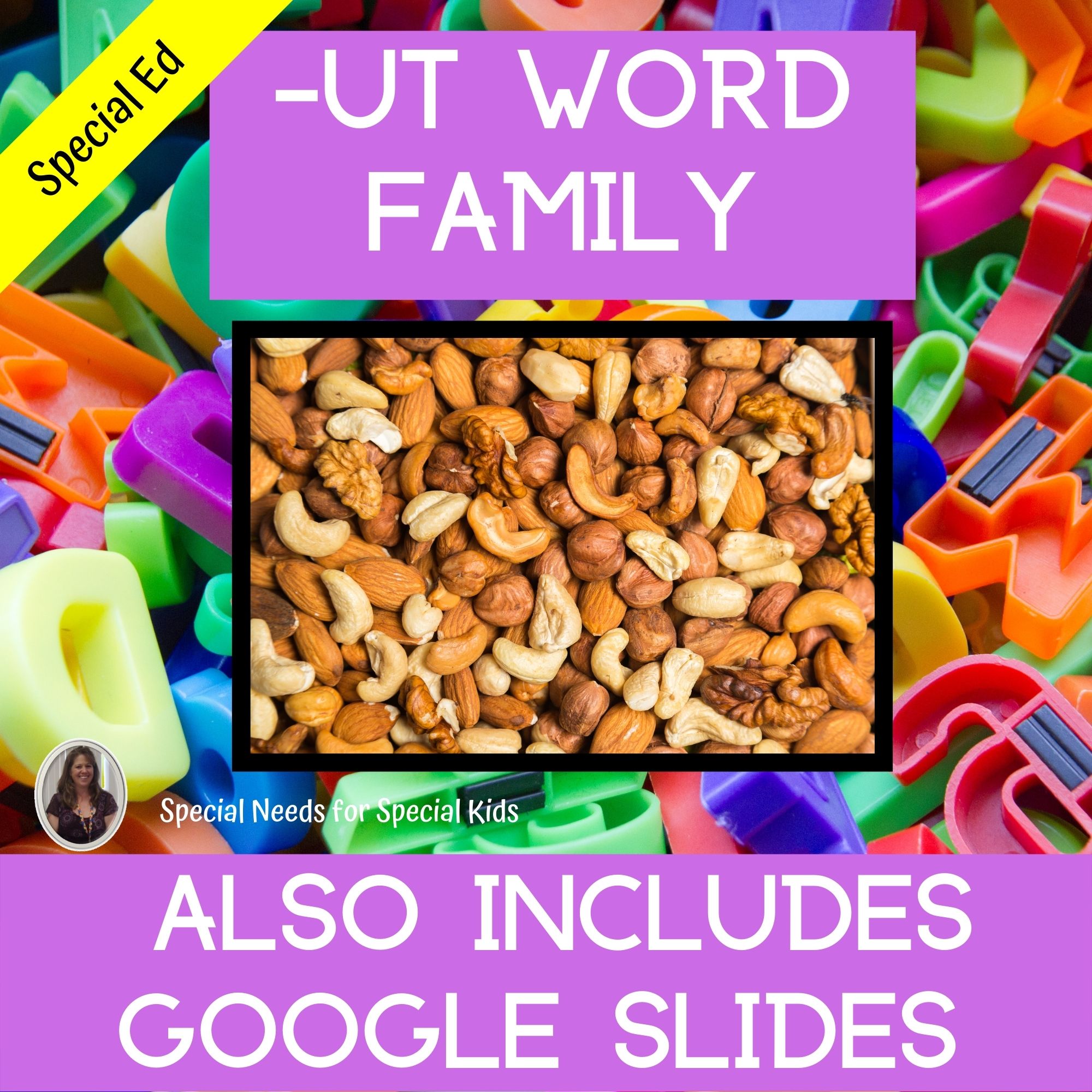 ut Word Family for Special Education PRINT and DIGITAL • Special Needs