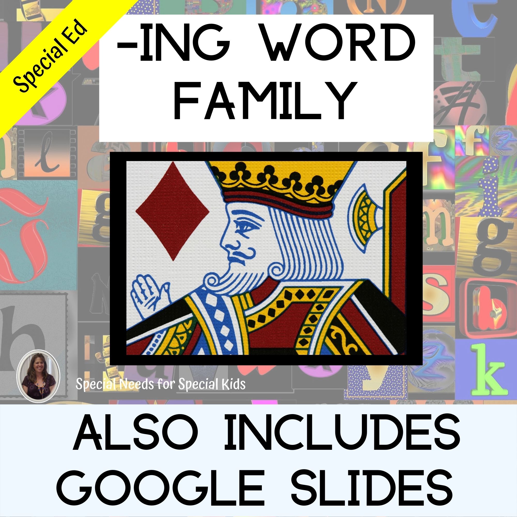 ing Word Family for Special Education PRINT and DIGITAL Special Needs