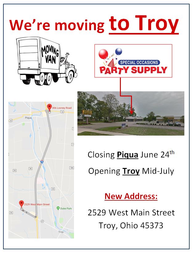 Party Supplies Dayton Ohio