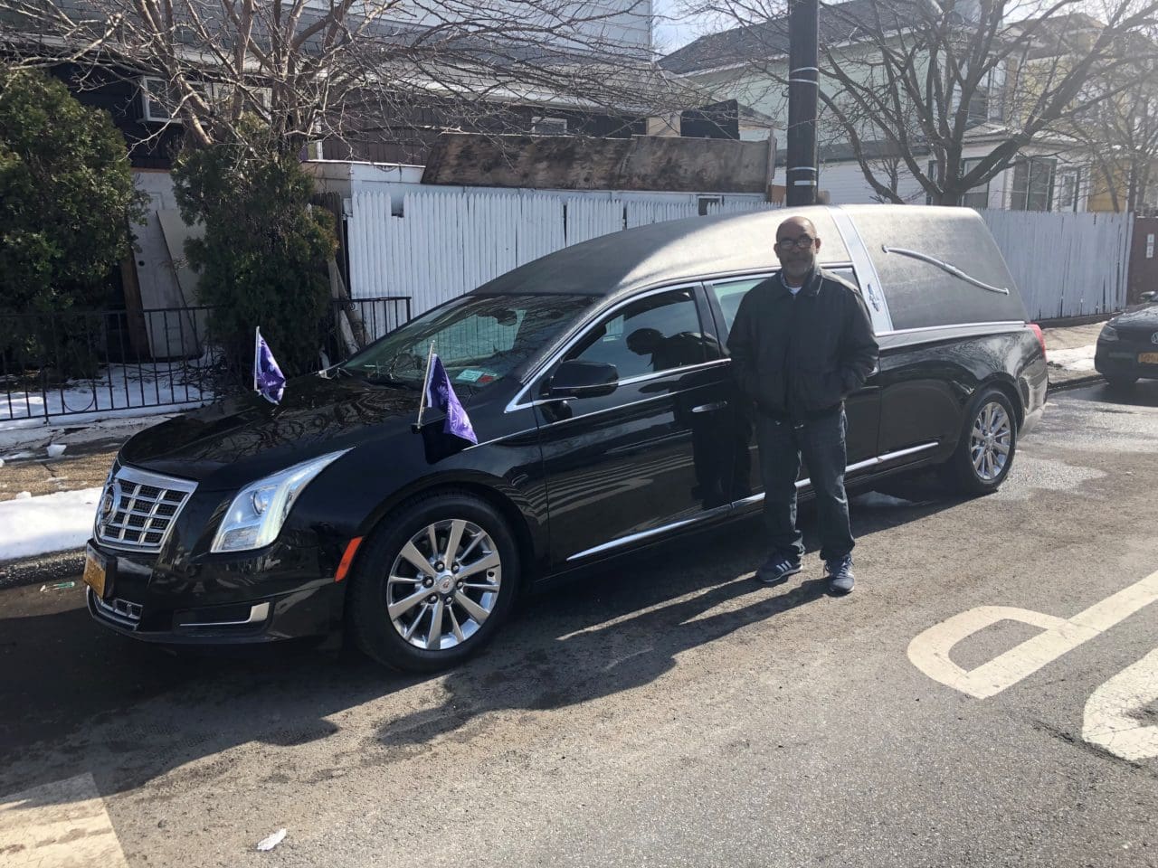 New Delivery 2013 Cadillac Hearse delivered to Hosten Funeral Service, Inc. Specialty Hearse