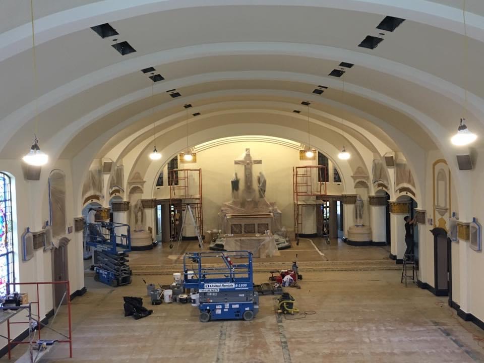 St. Anne Catholic Church, Beaumont Specialty Painting Inc.