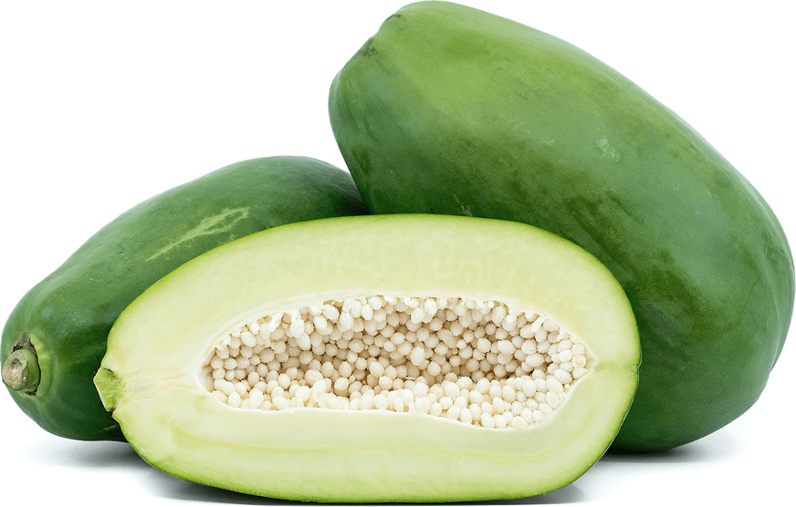 Green Papayas Information and Facts
