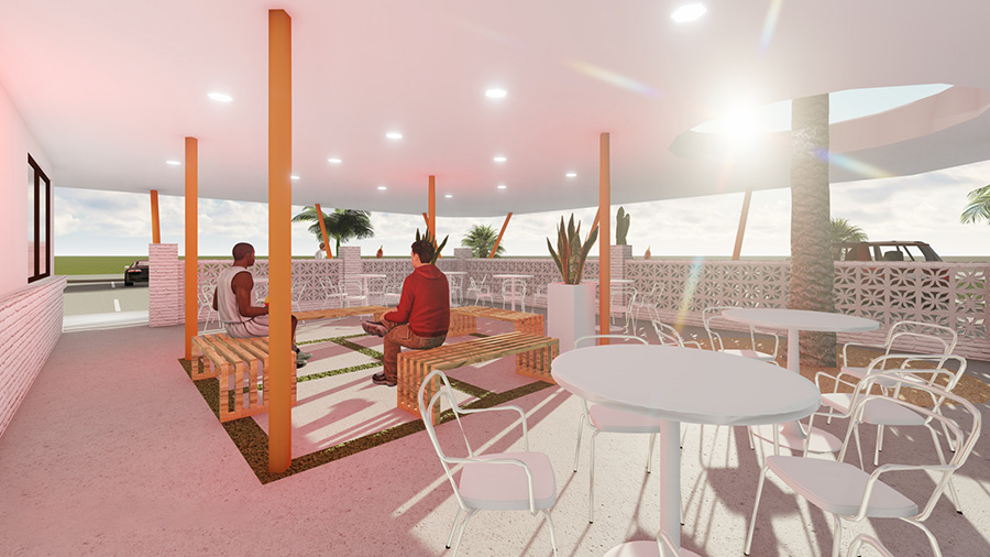 Hawks Hot Chicken Specific Space