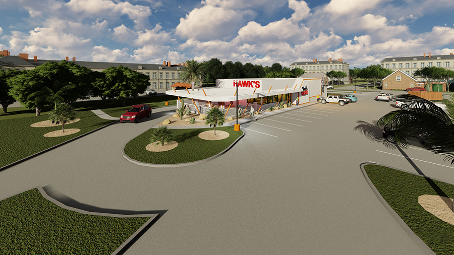 Hawks Hot Chicken Specific Space