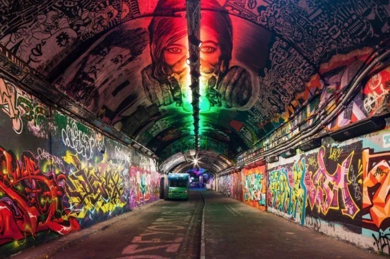 Leake Street Waterloo’s Iconic Graffiti Tunnel Gets Lit Specifier Review
