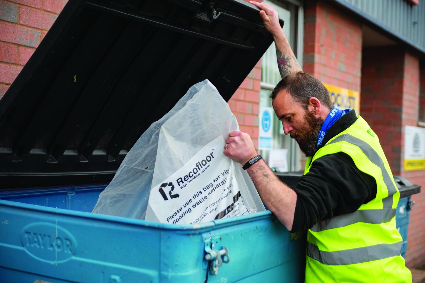 Recofloor works with specifiers to recycle waste vinyl flooring Specifiers Guide