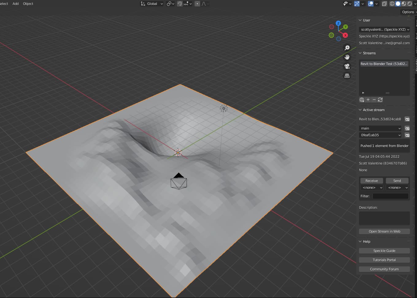 Meshes from Blender to Revit Help Speckle Community