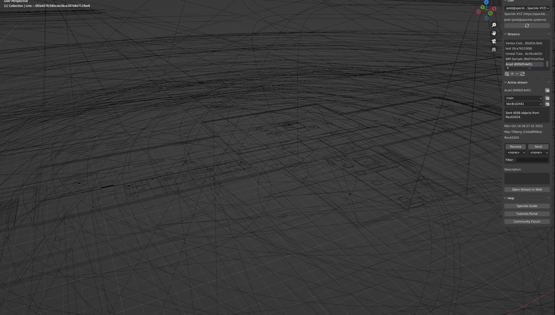 DWG to Blender via Revit Help Speckle Community