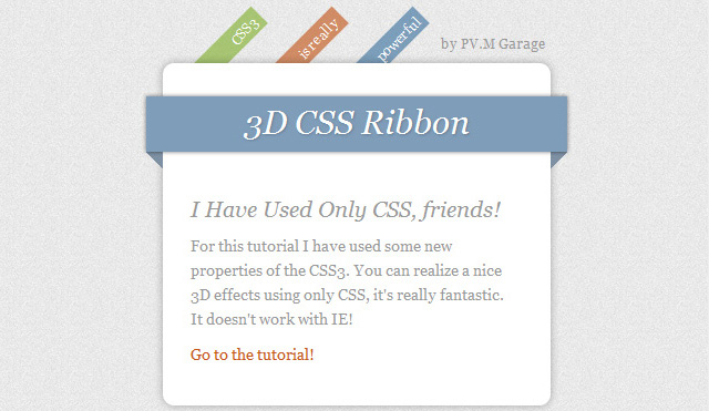 20 div 3. Фильтры изображений на css3.. Only html. CSS ribbon menu.