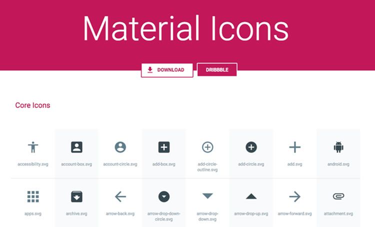 30 Free Material Design UI Kits, Templates & Icon Sets