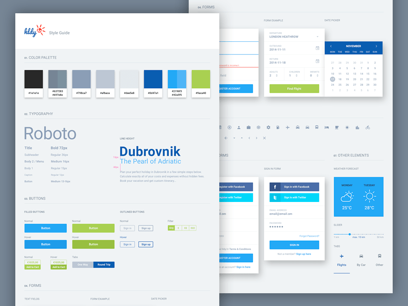 10 Inspiring Examples of UI Style Guides