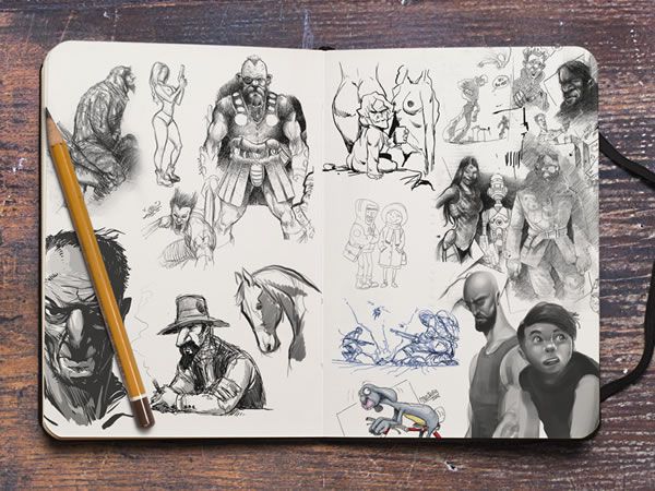 Designers Don't Keep Sketchbooks Nearly Often Enough