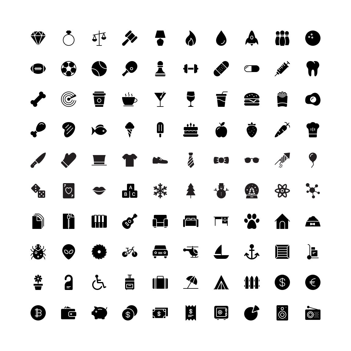 The Free Funkies Icon Set in SVG & PNG Formats