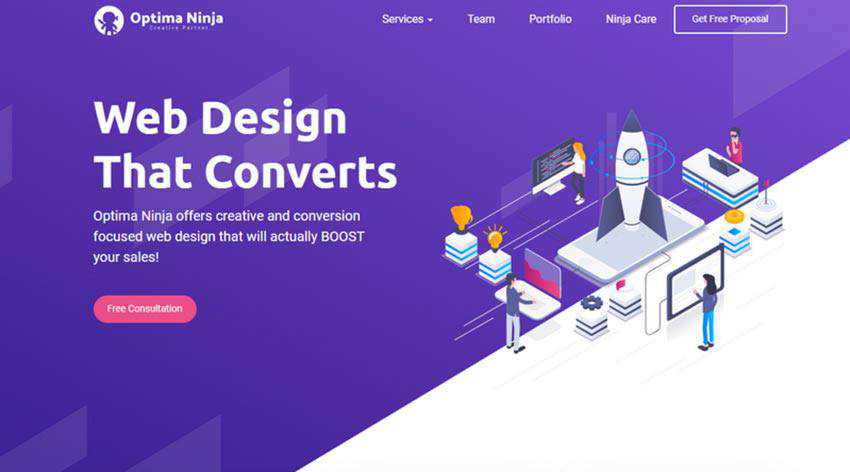 8 Inspiring Examples of Isometric Illustrations in Web Design