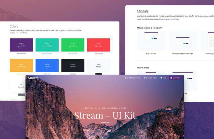 20 Free Bootstrap UI Kits  Host Police