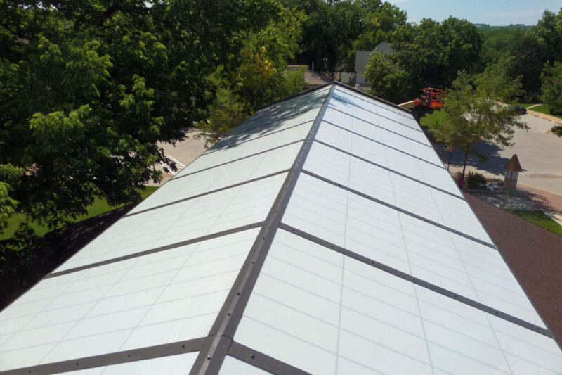 Avoca Library Ridge Roof SpecPro