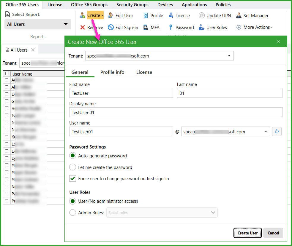 Create Microsoft 365 user accounts with PowerShell