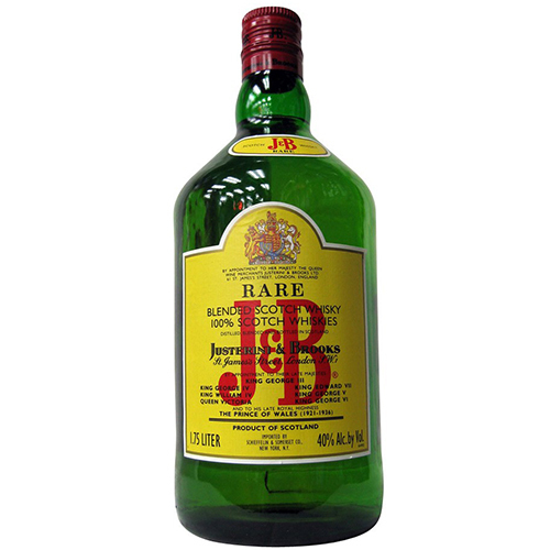 J & B Rare Blended Scotch Whisky