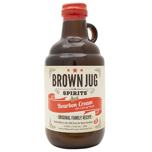 Brown Jug Spirits Bourbon Cream Liqueur