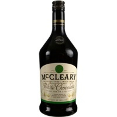 Mccleary White Chocolate Irish Cream Liqueur