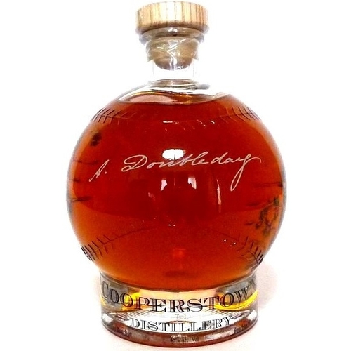 Cooperstown Doubleday Baseball Bourbon Whiskey