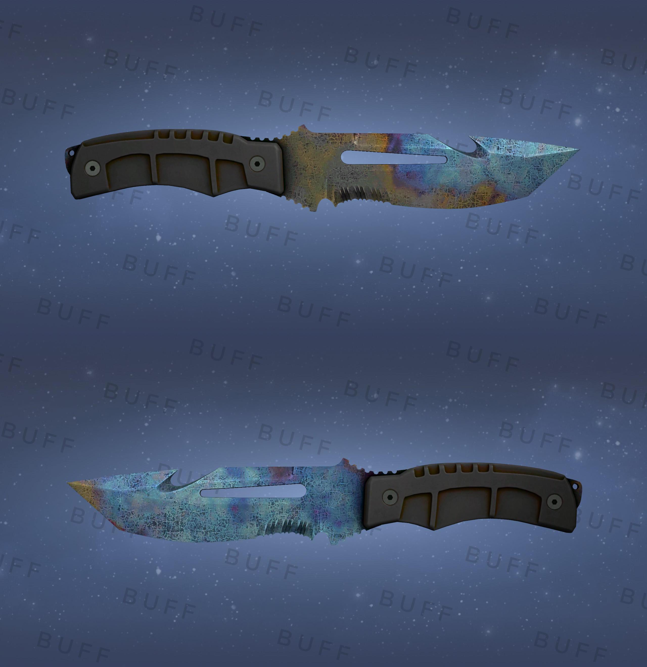 Survival Knife Case Hardened Blue Gem Patterns (seed) BroSkins CS 2