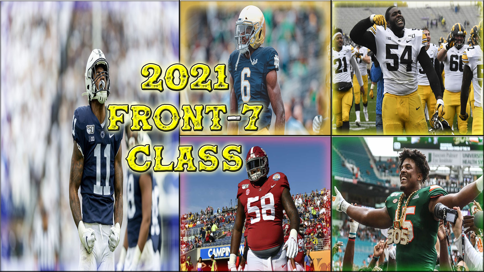NFL 2021 Draft Preview Defense Front 7 Spectator Sporting