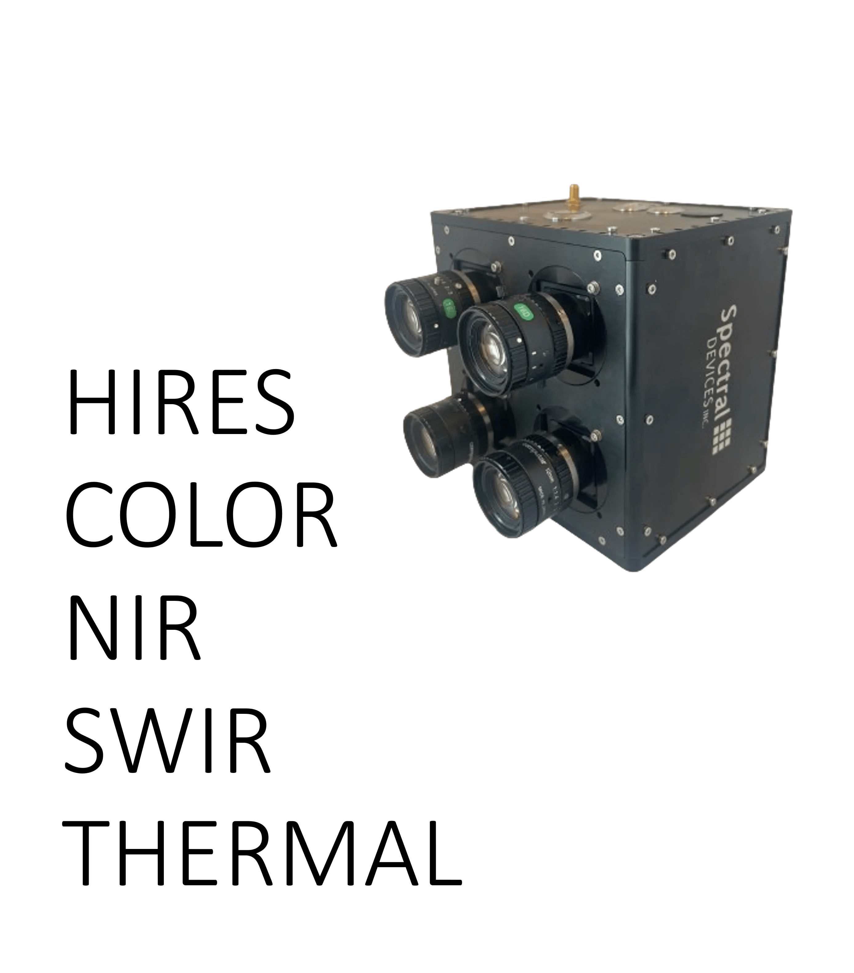 UltraWide Band Multisensor Drone Camera Spectral Devices