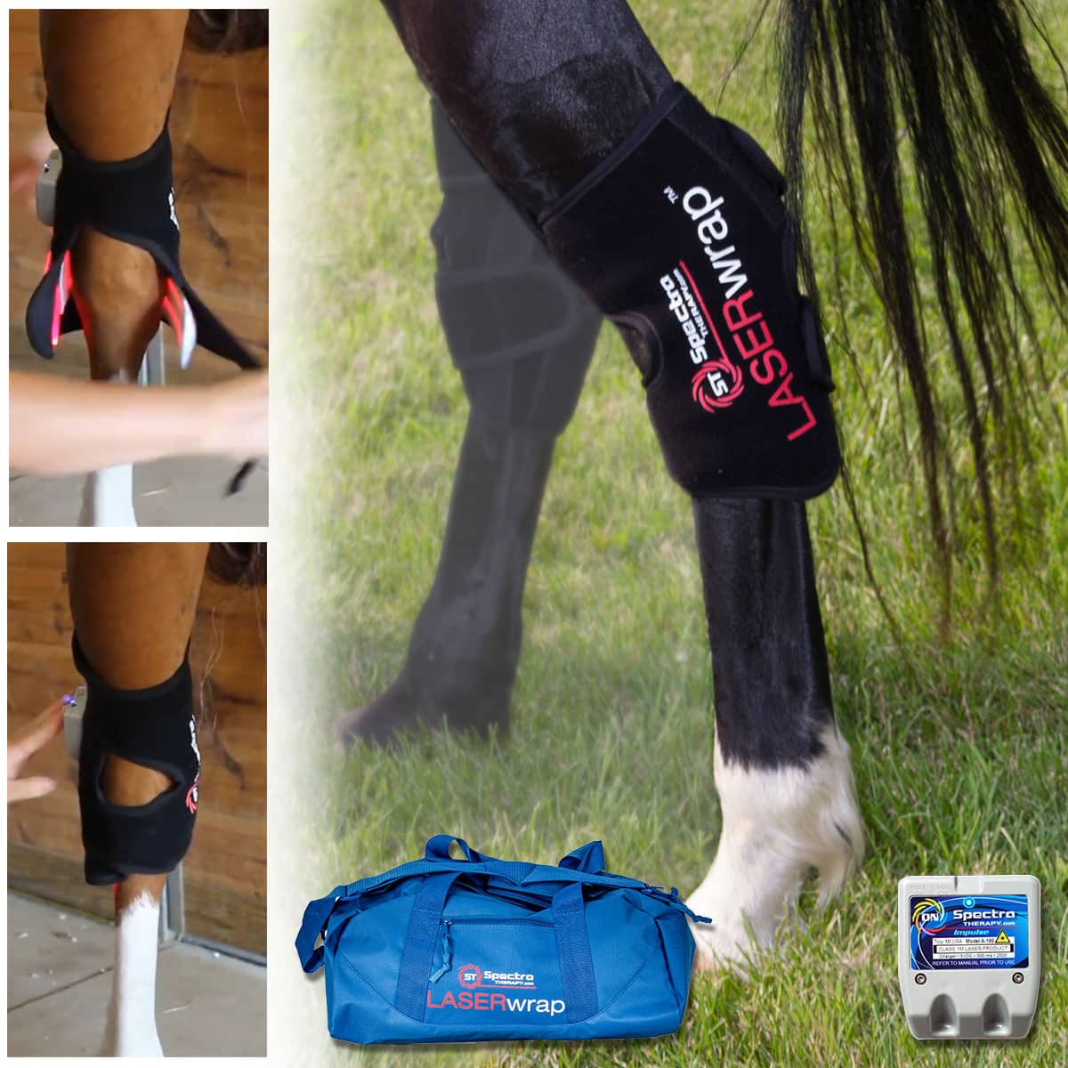 LASERwrap® Hock/Knee/Fetlock Laser System Spectra Therapy LASERwrap