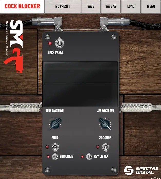 Guitar Noise Gate Plugin SMG Cockblocker Spectre Digital