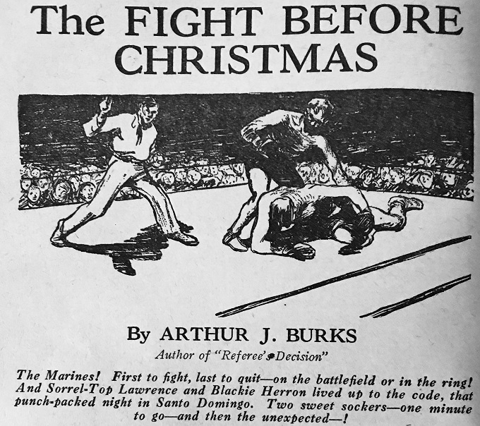 Fight Stories (v1 3 August 1928) THE SPECTRE LIBRARY PRESENTS The