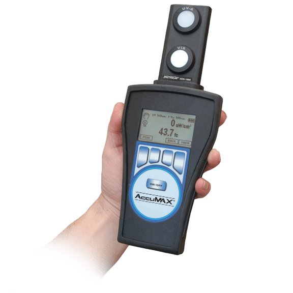 Máy đo cường độ tia cực tím XRP3000 AccuMAX Spectroline