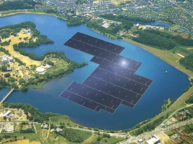 Japan Building World's Largest Floating Solar Power Plant