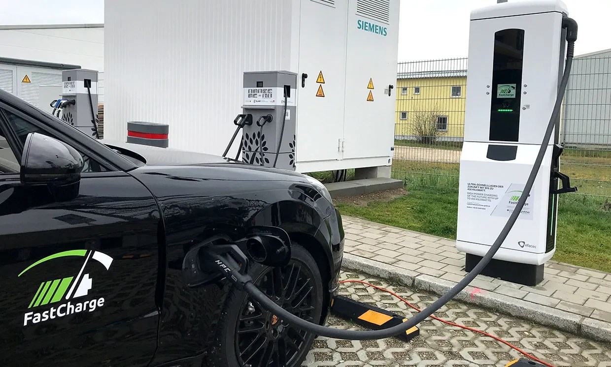 BMW and Porsche Announce an EV Charger That Gives 100 Kilometers of