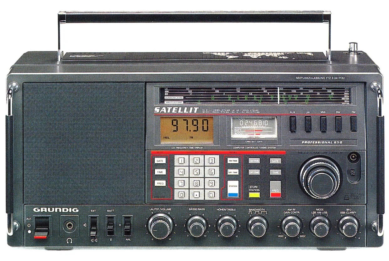 The Consumer Electronics Hall of Fame Grundig Satellit 650 Radio