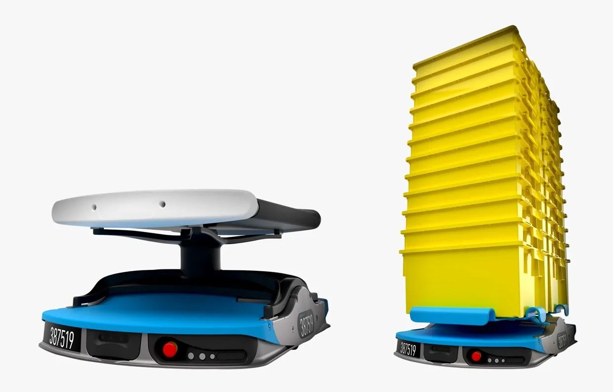 Amazon Uses 800 Robots to Run This Warehouse Pickplace