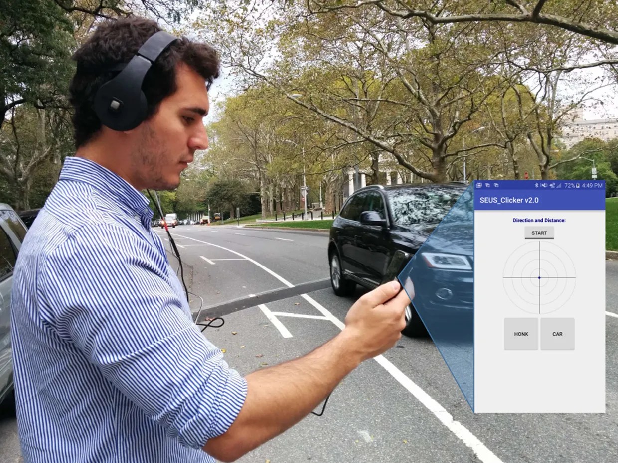 AI System Warns Pedestrians Wearing Headphones About Passing Cars