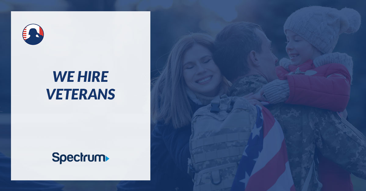 Field Technician 20/hr Starting Pay Veteran Career Site Spectrum