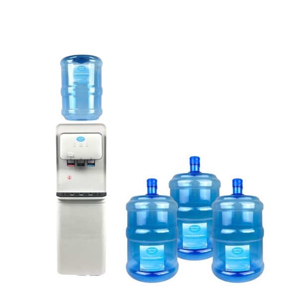 Combo Package Bottled Water Dispenser Malaysia Spectrum Clear