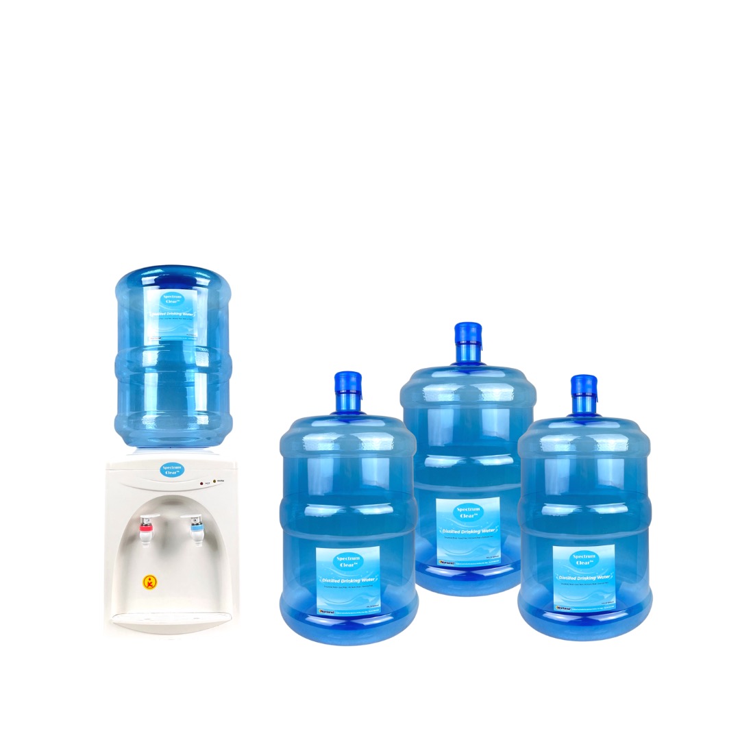 19L Distilled Water + TableTop Combo
