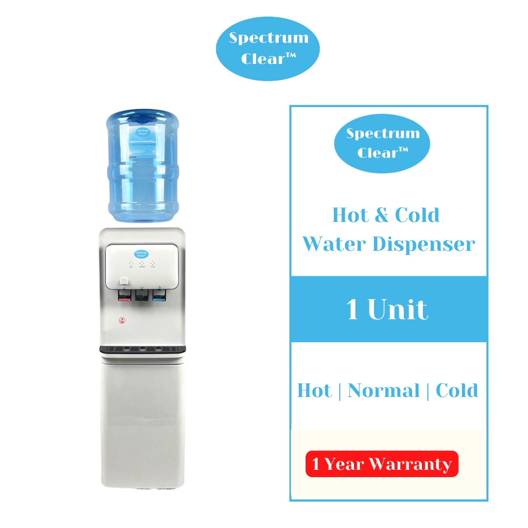 Floor Standing Water Dispenser Unit MOH Certified Spectrum Clear
