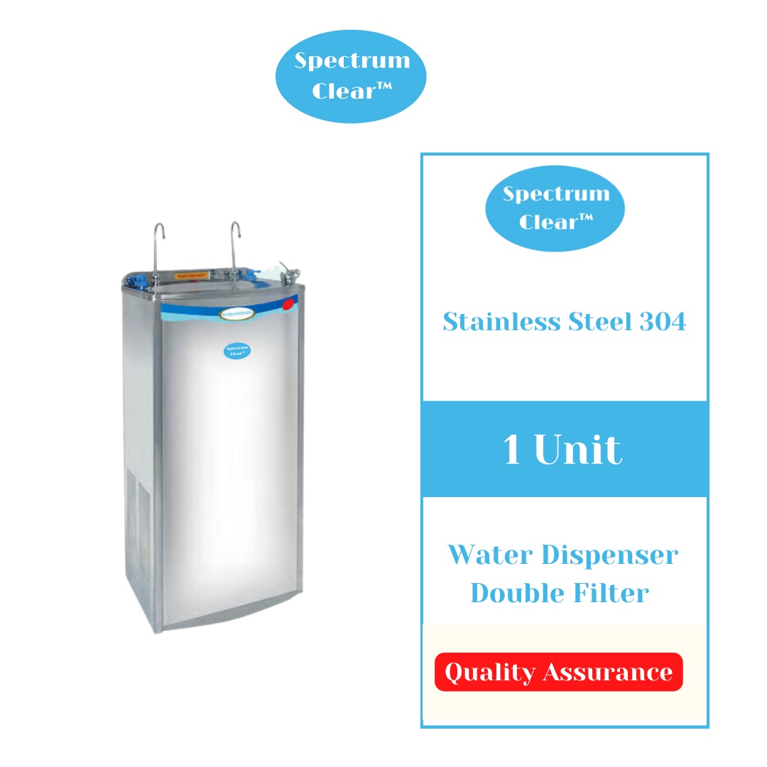 Stainless Steel Hot Cold Water Dispenser Spectrum Clear