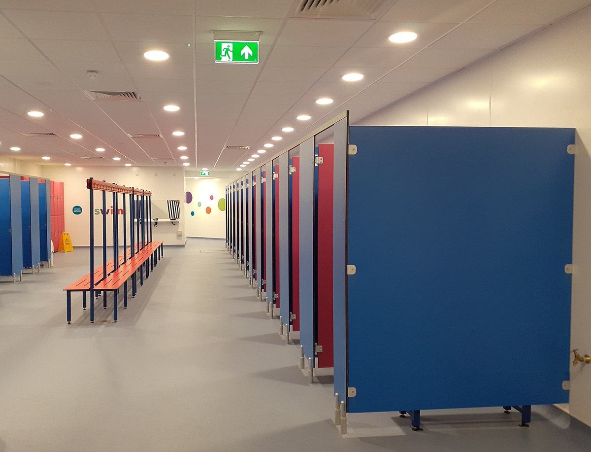 Swim! Widnes Spectrum Cubicles